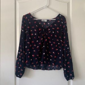 Dark blue blouse / Size L